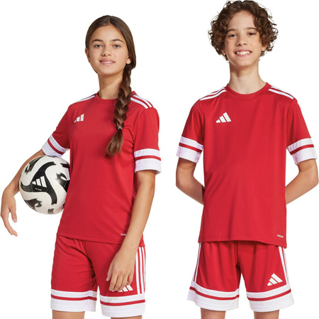 Koszulka dla dzieci adidas Squadra 25 czerwona JJ0051