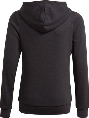 Bluza dla dzieci adidas Essentials Full-Zip Hoodie HD czarna GN4050