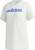 Koszulka damska adidas Essentials Linear Loose Tee szara GD2912
