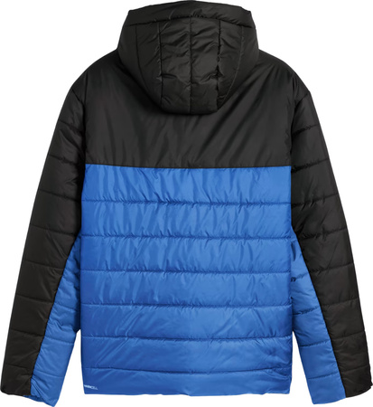 Kurtka męska Puma ESS Hooded Padded niebiesko-czarna 685211 13