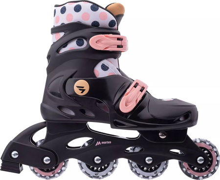 Dziecięce łyżworolki rolki regulowane fitness Martes Dirion JRG kółka 64mm rozmiar 35-38
