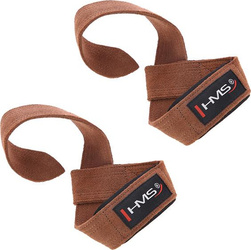 Paski treningowe do martwego ciągu skórzane HMS F4435