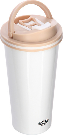 Kubek termiczny turystyczny Nils Camp NCB18 biały 500ml