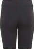 Spodenki dla dzieci adidas Essentials 3-Stripes Cotton Bike Tights czarne IC3628