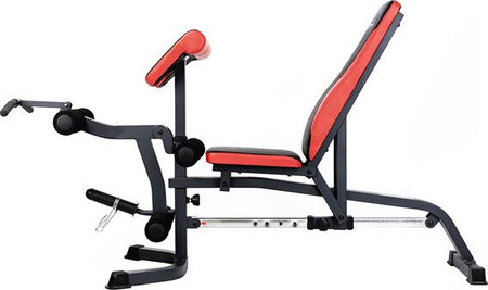 Ławka treningowa pod sztangę modlitewnik HMS wymiary 183 x 69 x 85 cm