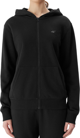 Bluza damska 4F F0956 czarna 4FWSS24TSWSF0956 20S