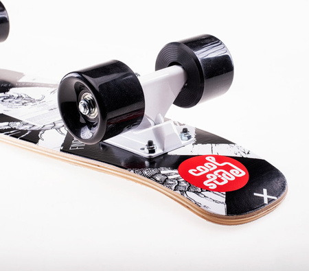 Deskorolka Coolslide Sashimi Y czarno-biała