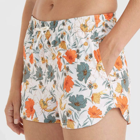 Damskie szorty O'neill ANGLET 11" SWIMSHORTS white bluemchen rozmiar S