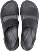 Sandały damskie Crocs Brooklyn Low Wedge czarne 206453 060
