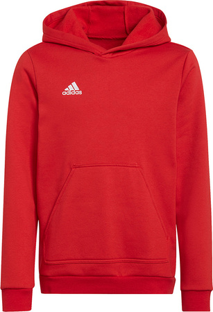 Bluza dla dzieci adidas Entrada 22 Hoody czerwona H57566
