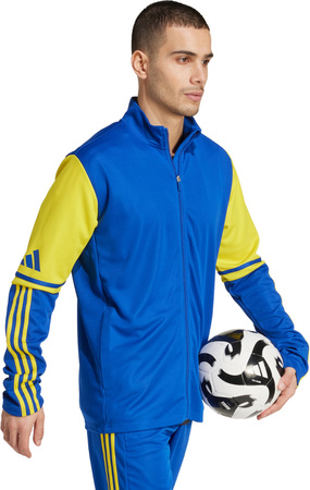 Bluza męska adidas Squadra 25 Training niebiesko-żółta JP3153