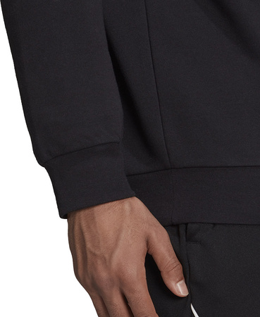 Bluza męska adidas Essentials Fleece Sweatshirt czarna GV5295