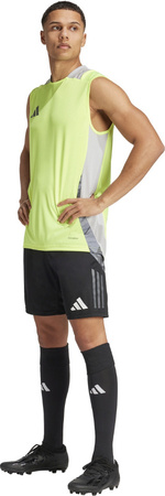 Koszulka męska adidas Tiro 24 Competition Training Sleeveless Jersey limonkowa IR5478