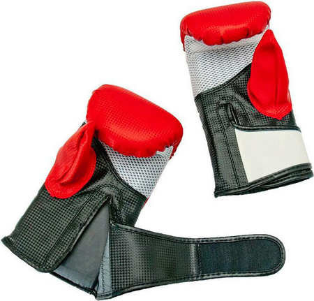 Rękawice bokserkie przyrządowe treningowe PU Carbon Allright rozmiar XL