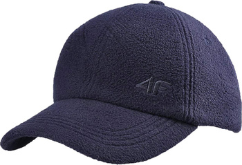 Czapka z daszkiem męska 4F M162 granatowa 4FAW23ACABM162 31S