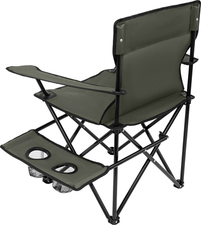 Krzesło fotel turystyczne plażowe składane Nils Camp NC3301 khaki