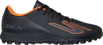 Buty piłkarskie Skechers Gold TF SKX_2 czarno-pomarańczowe 252124 BKOR