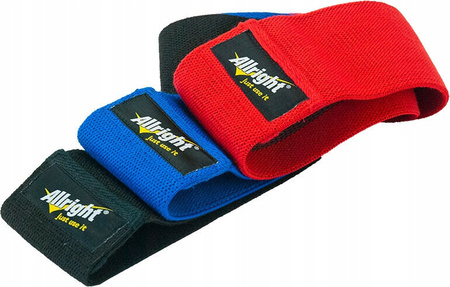 Zestaw taśm gum oporowych Hip Band 3 sztuki