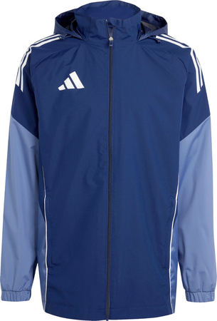 Kurtka męska adidas Tiro 25 Competition All-Weather niebieska JI6543