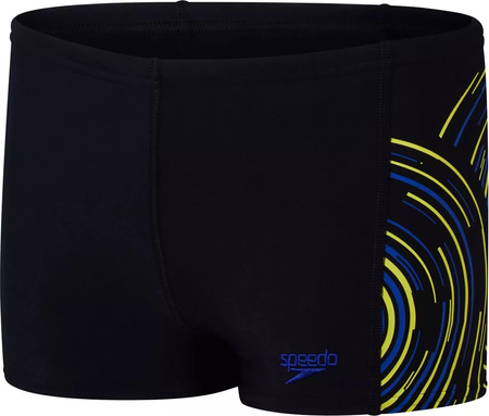 Dziecięce bokserki kąpielowe spodenki basenowe pływackie Speedo PLMT PRNT ASHT JM rozmiar 140cm