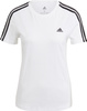 Koszulka damska adidas Essentials Slim T-Shirt biała GL0783