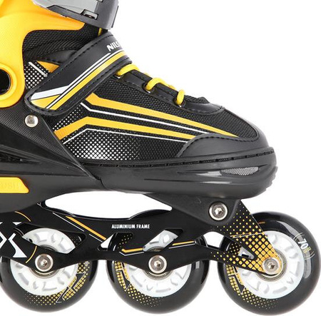 Łyżworolki rolki łyżwy z wymienną płozą hokejową 2w1 Nils Extreme rozmiar M (34-38)