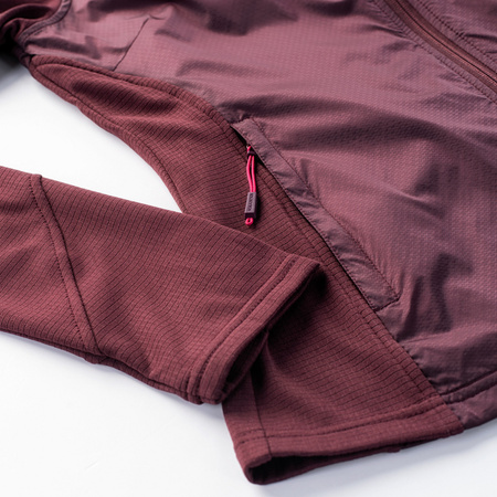 Damska bluza Iguana Selva Ii W bordowa rozmiar XL