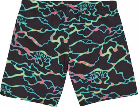 Dziecięce szorty O'neill JACK O'NEILL CALI CRAZY 14'' SWIM SHORTS black ocean view rozmiar 164