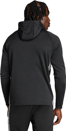 Bluza męska adidas Tiro 25 Essentials Winterized Trainig czarno-szara JN9466