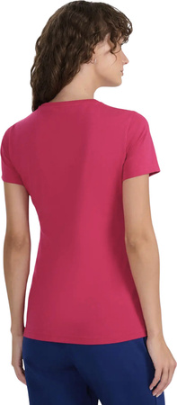Koszulka damska 4F F2439 ciemny róż 4FWAW25TTSHF2439 53S