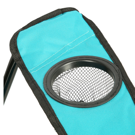 Krzesło turystyczne kempingowe składane Nils Camp NC3044 turkusowy