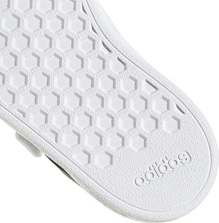 Buty dziecięce adidas Grand Court CF biało-czarne GW6527