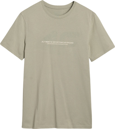 Koszulka męska 4F M2004 oliwkowa 4FWSS25TTSHM2004 44S