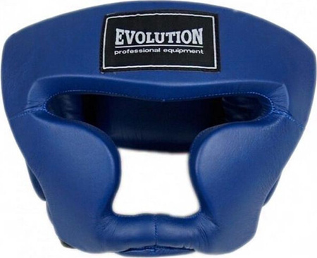 Kask bokserski Evolution treningowy niebieski OG-230
