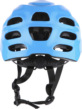 Zestaw kask z ochraniaczami niebieski Nils Extreme mtw01 h210 rozmiar XS