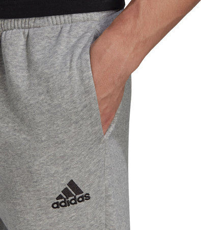 Spodnie męskie adidas Essentials Fleece Tapered szare HL2230