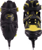 Łyżwy Roces Jokey Ice 3.0 Boy czarno-limonkowe 450707 02