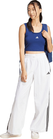 Koszulka damska adidas Essentials Small Logo Cotton Lifestyle Tank niebieska JC5939