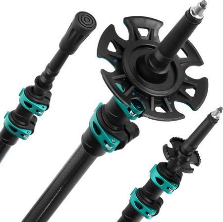 Kijki trekkingowe Nils Carbon TK8607 regulowane 65-135cm