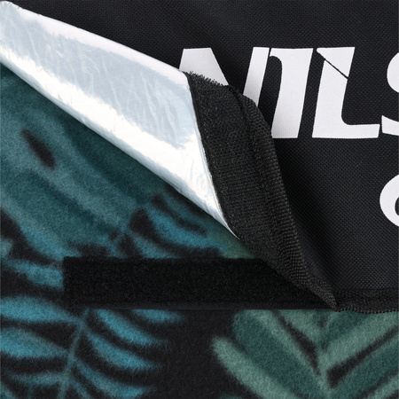 Koc piknikowy liście 200x200 pe alu Nils camp nc2222