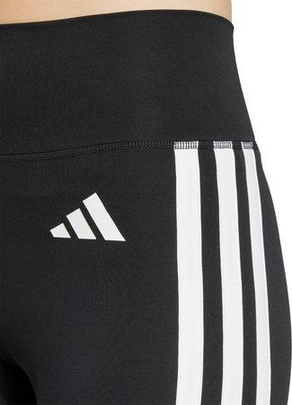 Legginsy damskie adidas Optime Essentials 3-Stripes 7/8 czarne JD6545