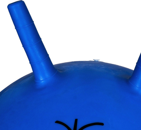 Piłka gimnastyczna do skakania z uchwytem i pompką Profit 45 cm