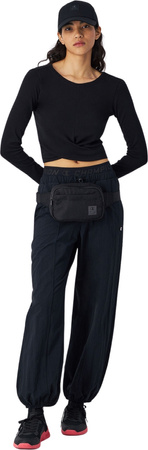 Koszulka damska Champion Crewneck Croptop czarna 117435 KK001