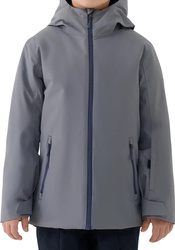 Kurtka narciarska dla chłopca 4F M0820 szara 4FJWAW25TTJAM0820 23S