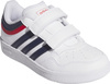 Buty dziecięce adidas Hoops 4.0 CF biało-granatowo-czerwone JI3484