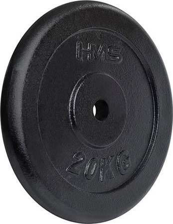 Talerz bumper obciążenie na gryf 31 mm czarny HMS TCZ20 20 kg