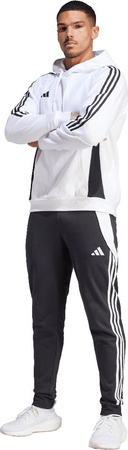 Bluza męska adidas Tiro 24 Sweat Hooded biała IR7547