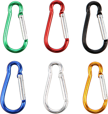 Zestaw karabińczyków 6 sztuk Nils camp nc1700