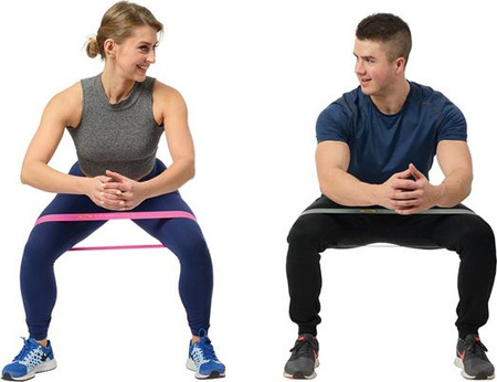 Zestaw gum do ćwiczeń HMS GU04 Pro set