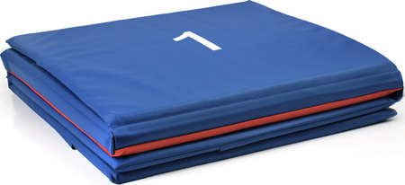 Mata gimnastyczna składana CROSS SMJ sport MC-02 150x150x2 cm